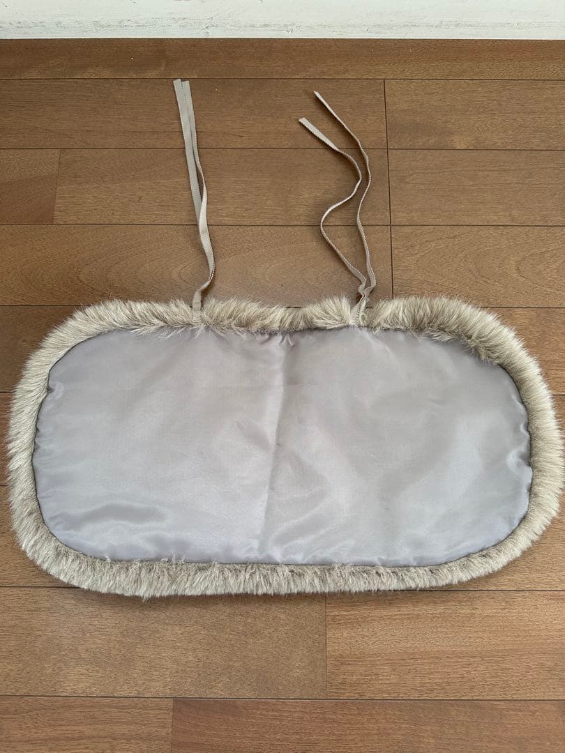 AROROG /アラログ カゴバッグ バスケット持ち手レザー☆ファーおまけ☆