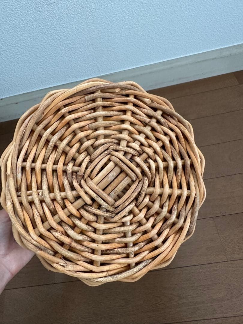 AROROG /アラログ カゴバッグ バスケット持ち手レザー☆ファーおまけ☆