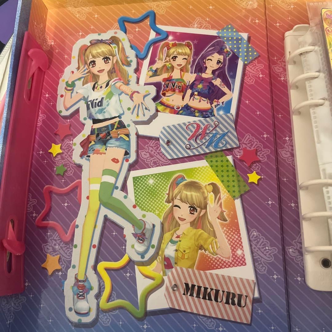 アイカツカード プレミアム レア 57枚 夏樹みくるバインダー付き