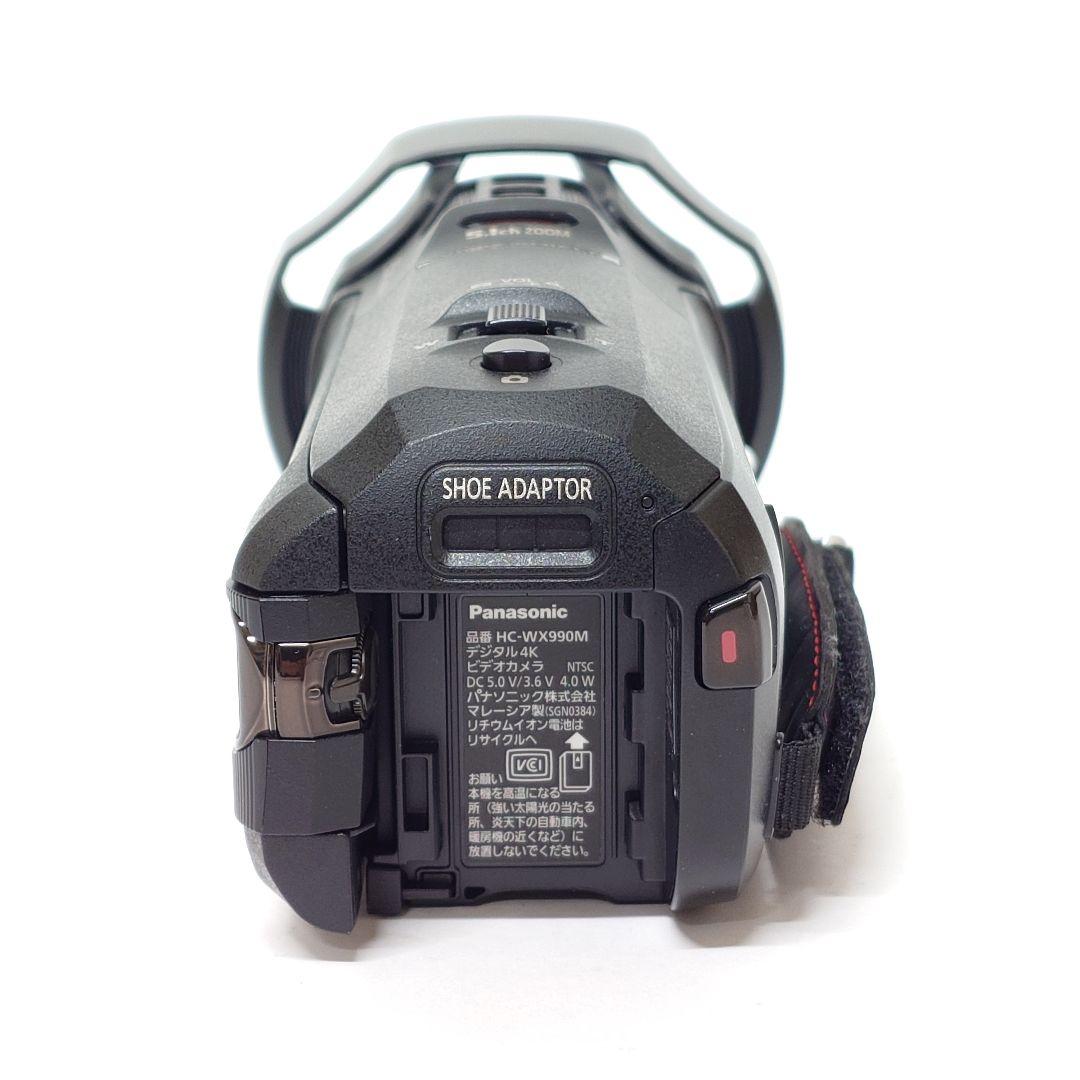 【美品】Panasonic HC-WX990M デジタル4Kビデオカメラ