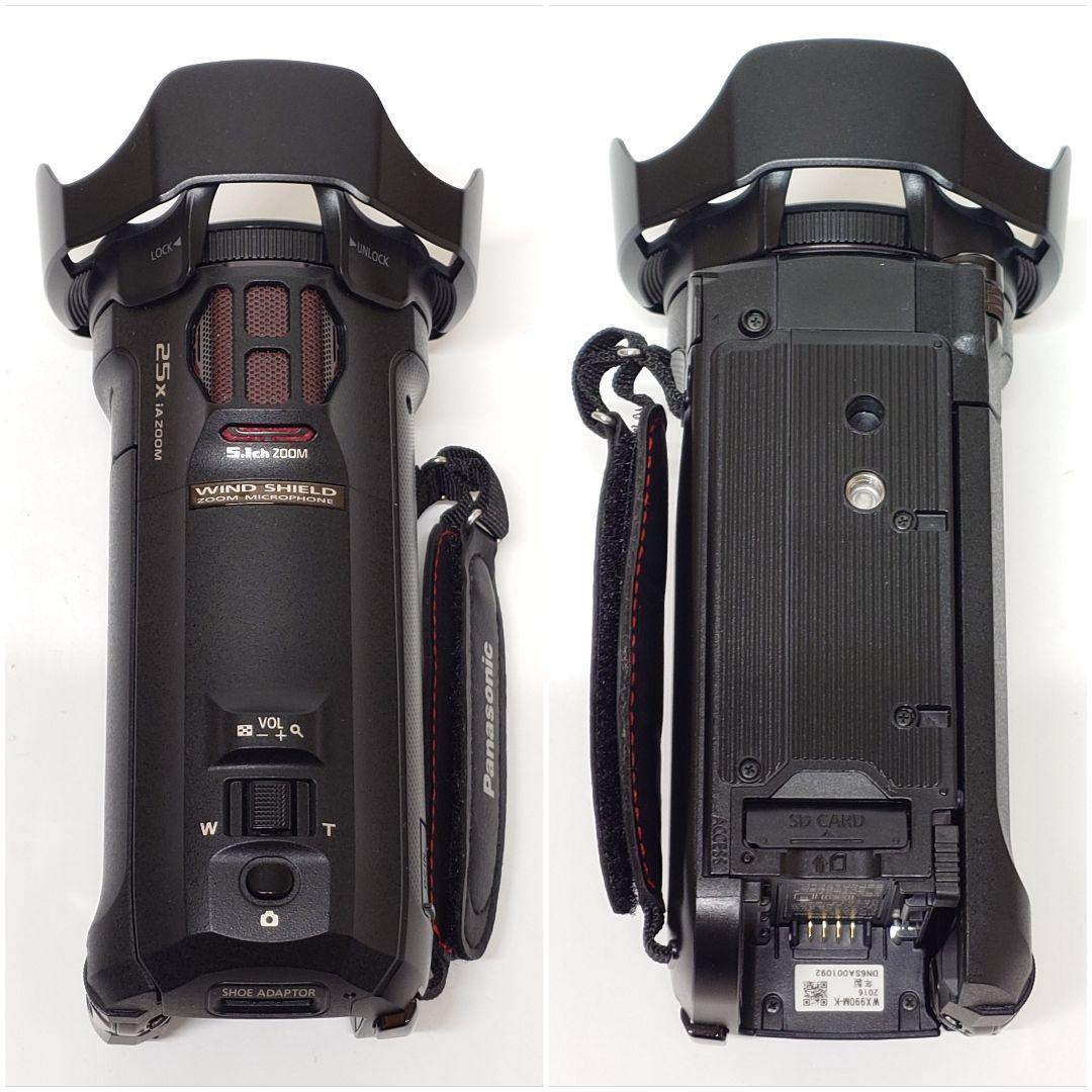 【美品】Panasonic HC-WX990M デジタル4Kビデオカメラ