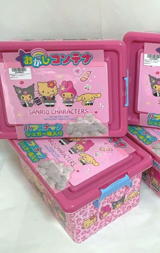 サンリオキャラクターズ 日焼けキティ お菓子コンテナボックス ギャル 収納ケース