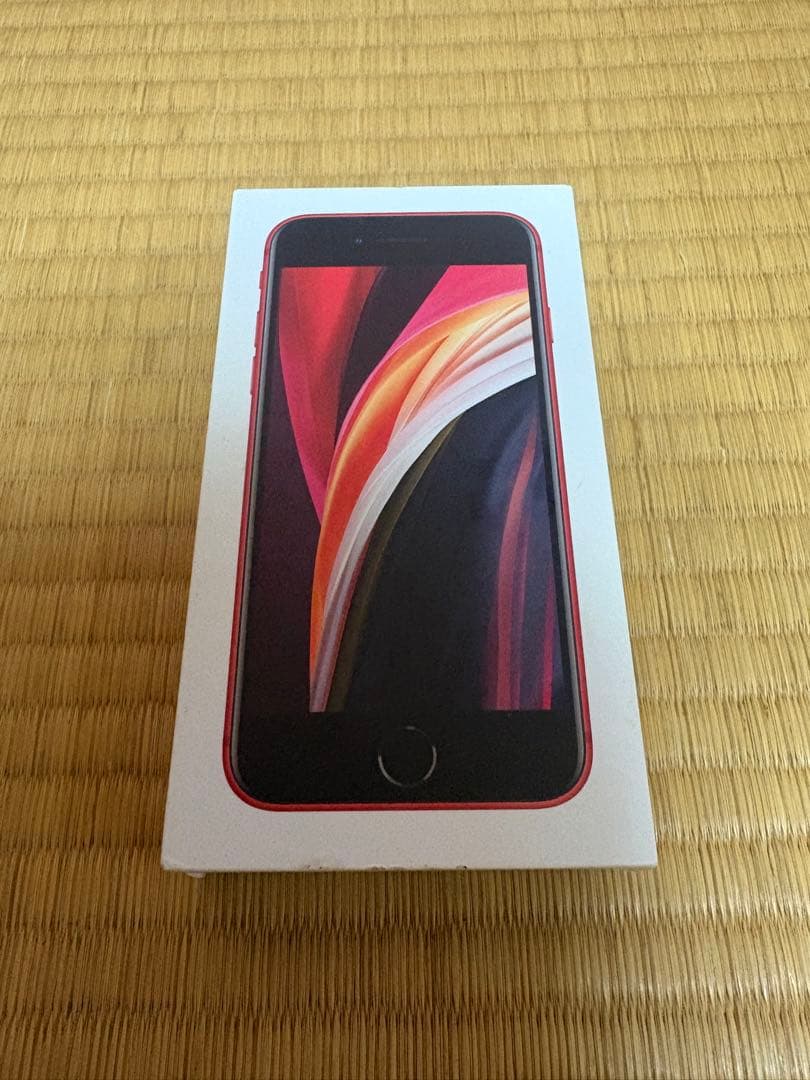 iPhone SE 第２世代 RED 64GB バッテリー最大容量74% 箱付