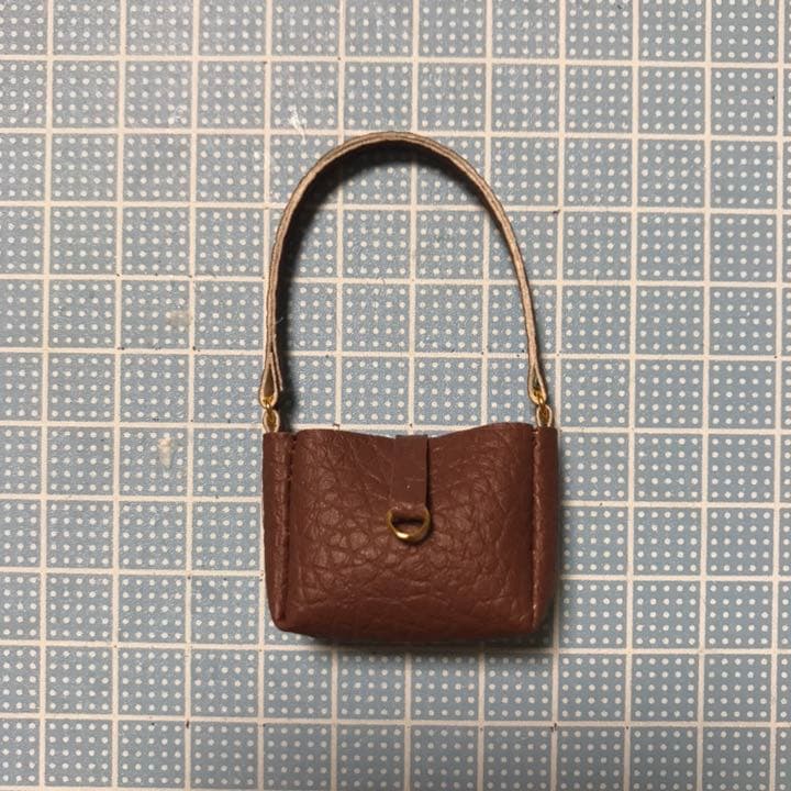 【展示】リカちゃん フェイクレザーバッグ✩.*˚