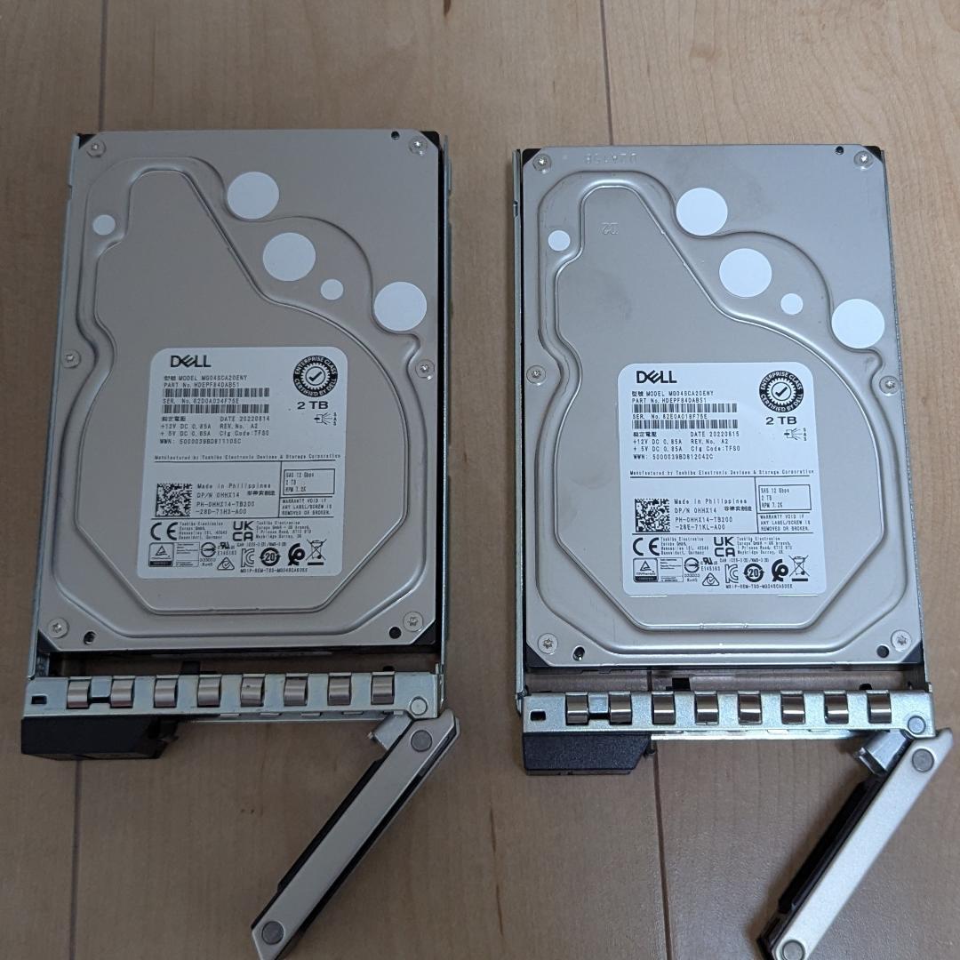 サーバー PowerEdge T350, Xeon E-2324G, 16GB, 28TB