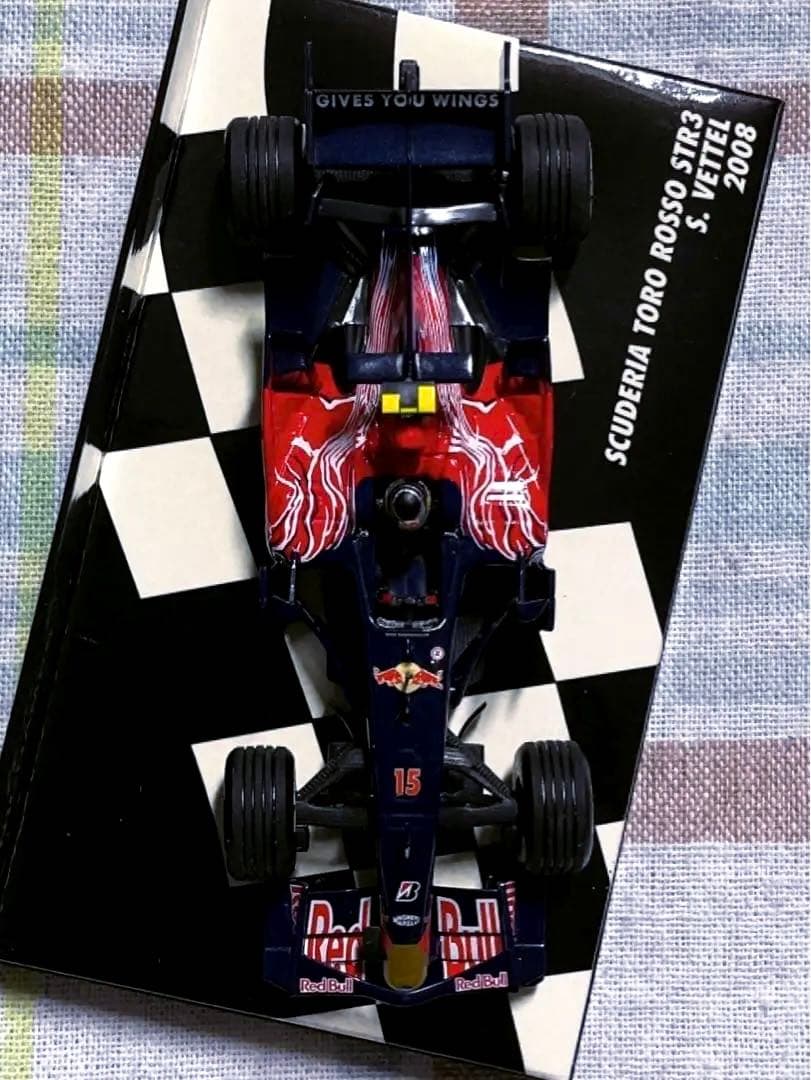 ミニチャンプス 1/43 トロロッソ・フェラーリ STR3 ベッテル 2008