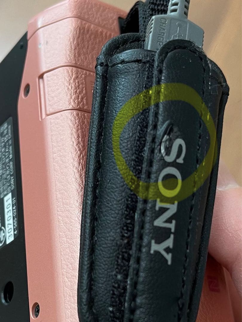 SONY HDR-CX670 ビデオカメラ 本体 ピンク 三脚付き