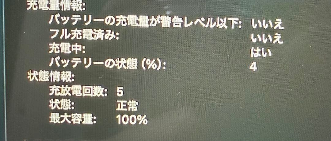 MacBook Air M4 32GB 1TB 13インチ 超美品 充放電5回