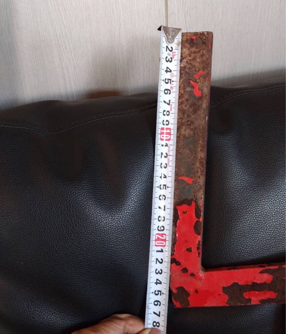 白色の培土機（2枚羽付き・長さ調節可）①