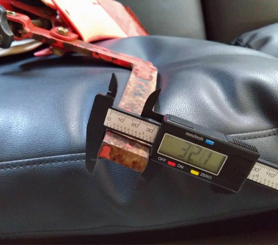 白色の培土機（2枚羽付き・長さ調節可）①