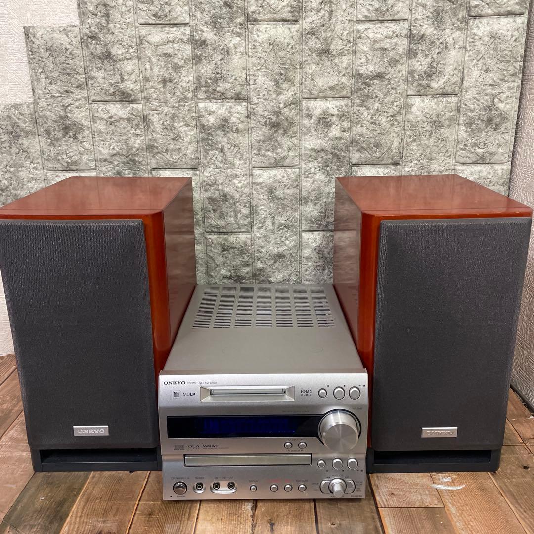 #928 ONKYO CD/MDコンポ FR-N9TX D-N9TX