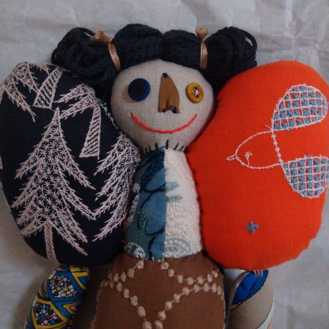 ミナペルホネン patch 人形 peace パッチちゃん