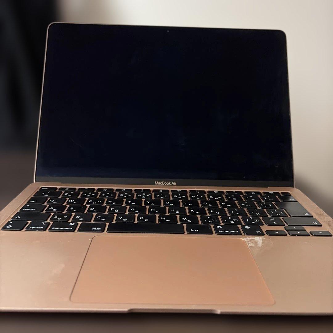 MacBook Air M1 （メモリ8GB、SSD256GB）ゴールド 日本語