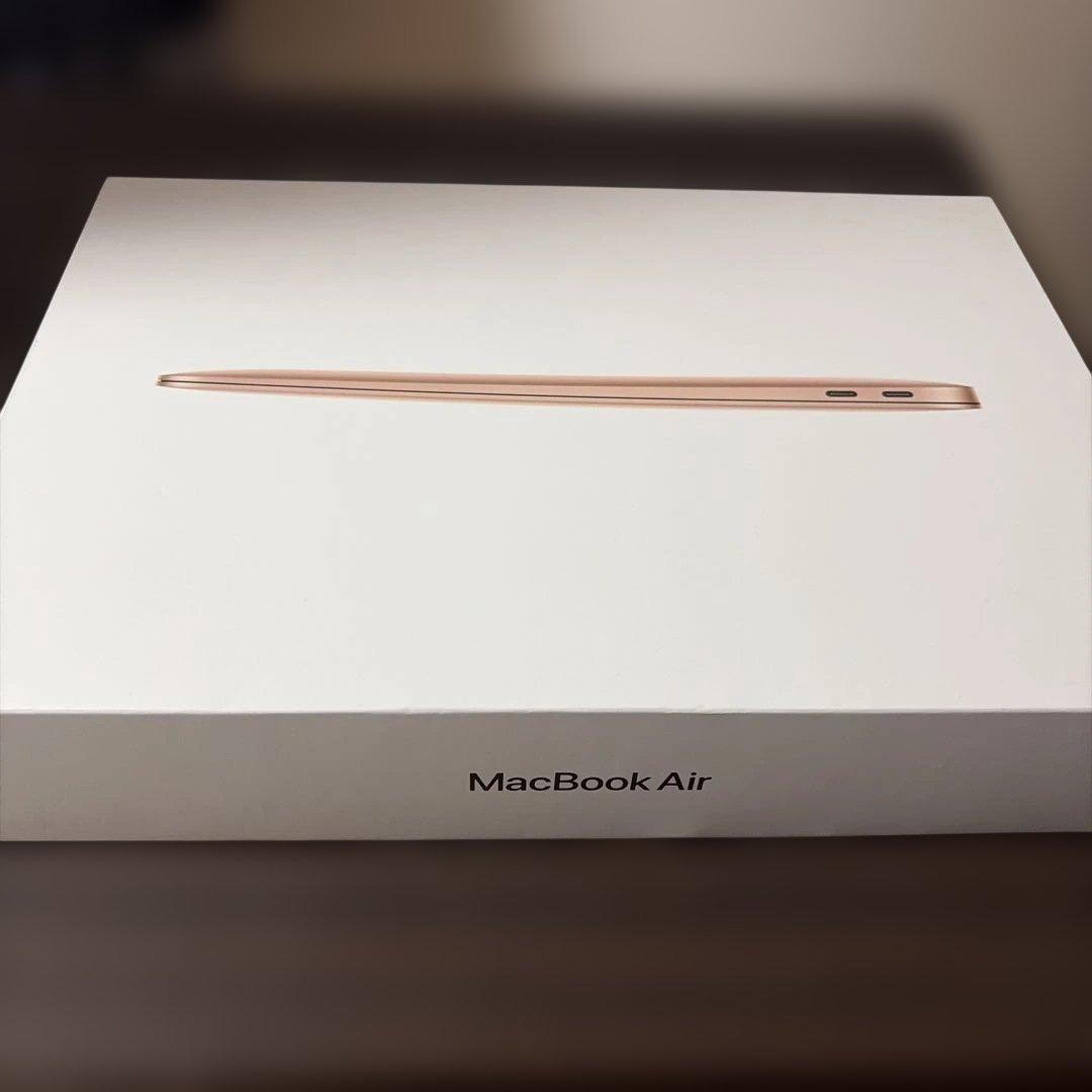 MacBook Air M1 （メモリ8GB、SSD256GB）ゴールド 日本語