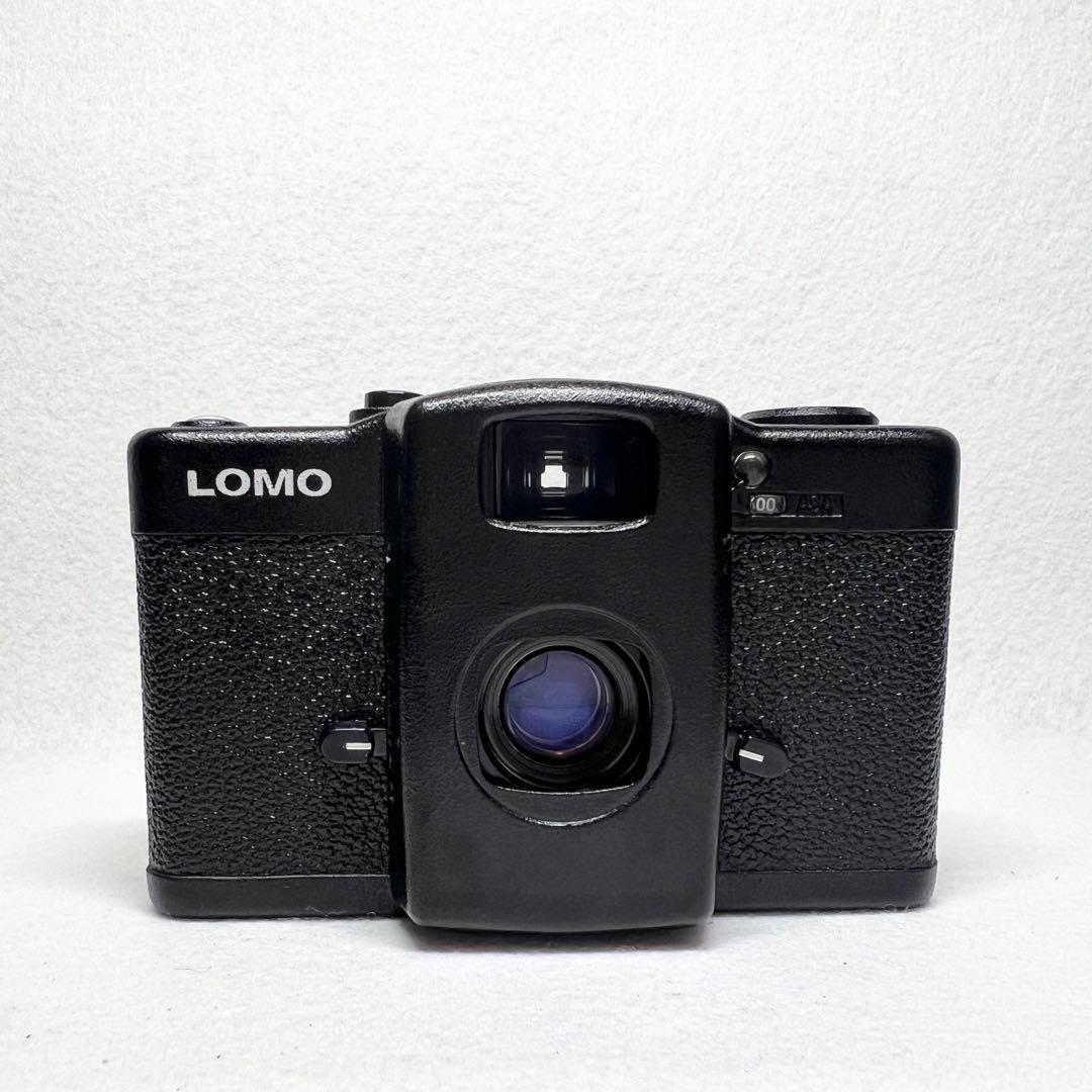 【完動品 美品】LOMO LC-A フィルムカメラ 動作確認済 フラッシュ付