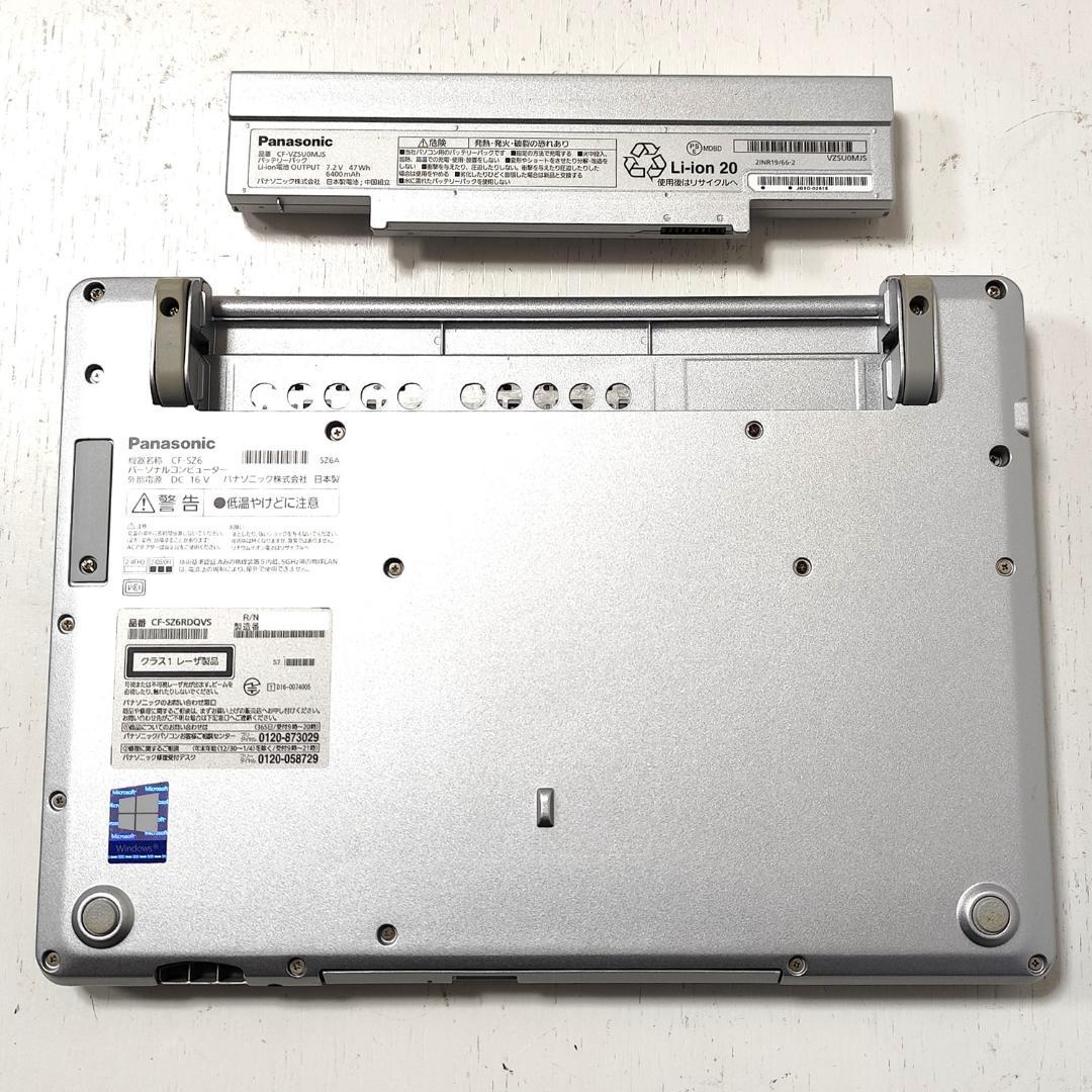 レッツノート CF-SZ6 / i5 /8GB /SSD /Office2019