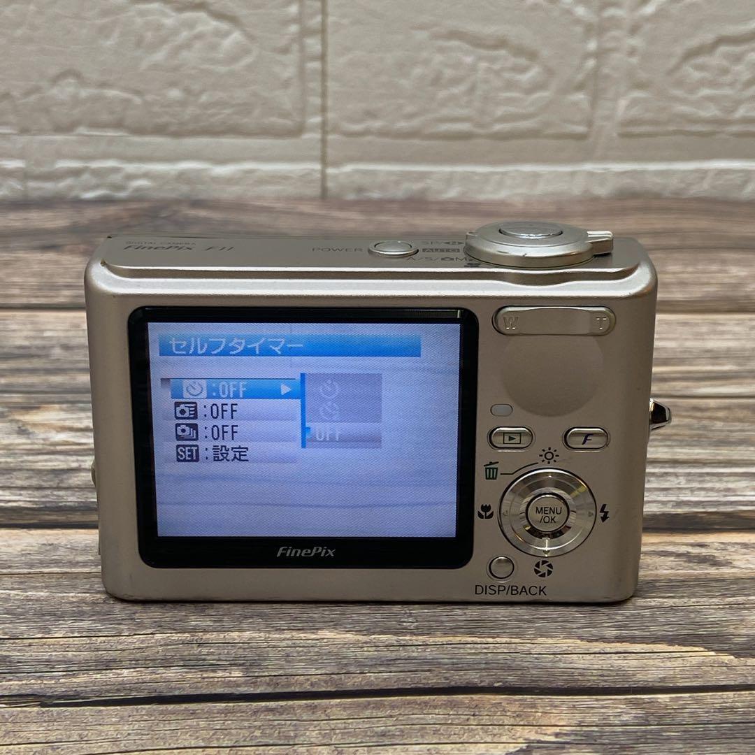 【動作確認済】 富士フィルム FinePix F11 デジタルカメラ