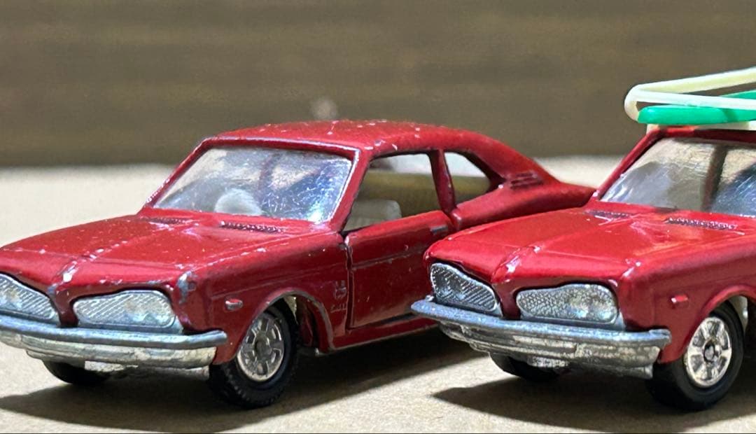 日本製 トミカ ホンダ 1300 クーペ9 ２台セット サーフキャリア