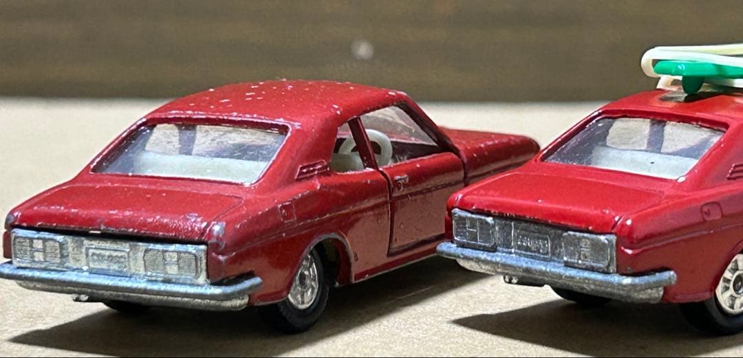 日本製 トミカ ホンダ 1300 クーペ9 ２台セット サーフキャリア