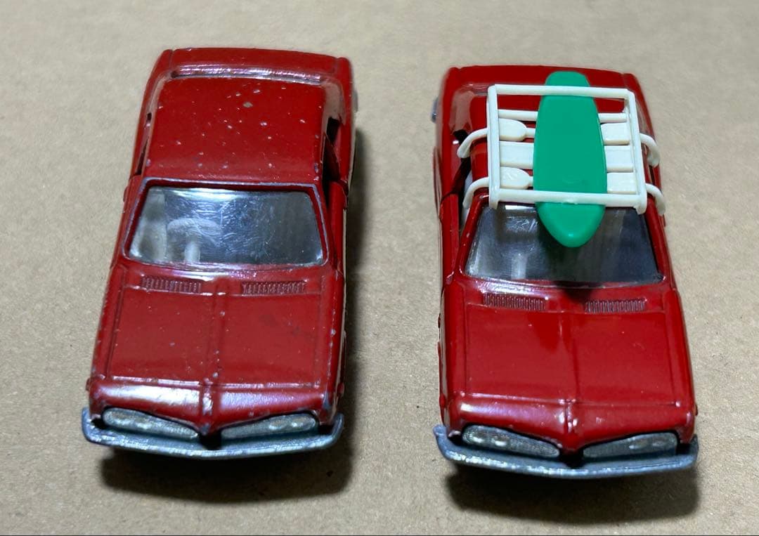 日本製 トミカ ホンダ 1300 クーペ9 ２台セット サーフキャリア