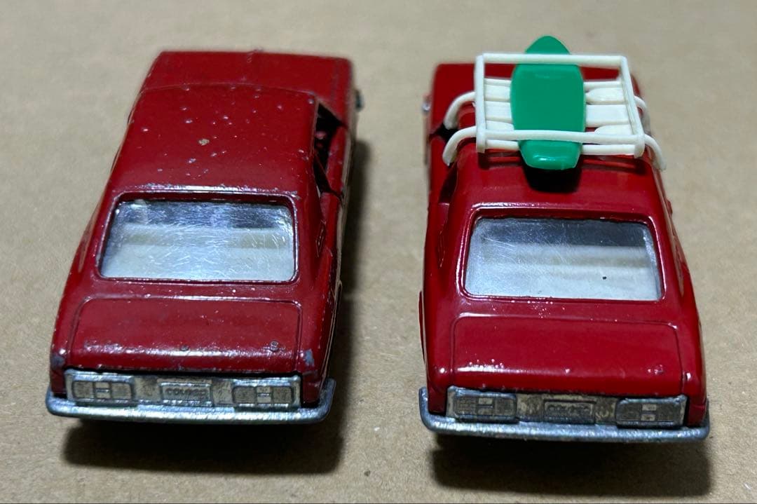 日本製 トミカ ホンダ 1300 クーペ9 ２台セット サーフキャリア