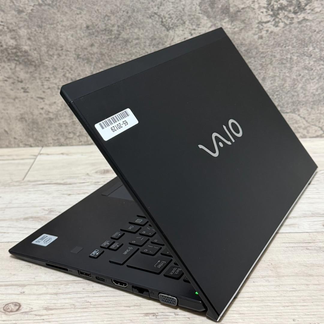 準美品/VAIO/ノートパソコン/10世代i5/Win11/オフィス/黒