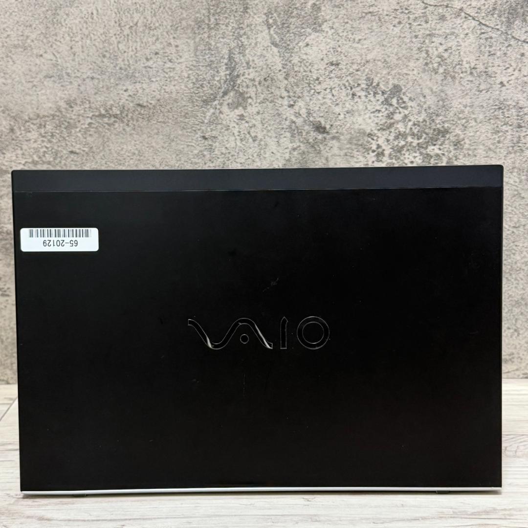 準美品/VAIO/ノートパソコン/10世代i5/Win11/オフィス/黒