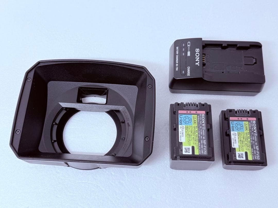 Sony HDR-CX720V HDビデオカメラ 動作確認済 バッテリー2個付