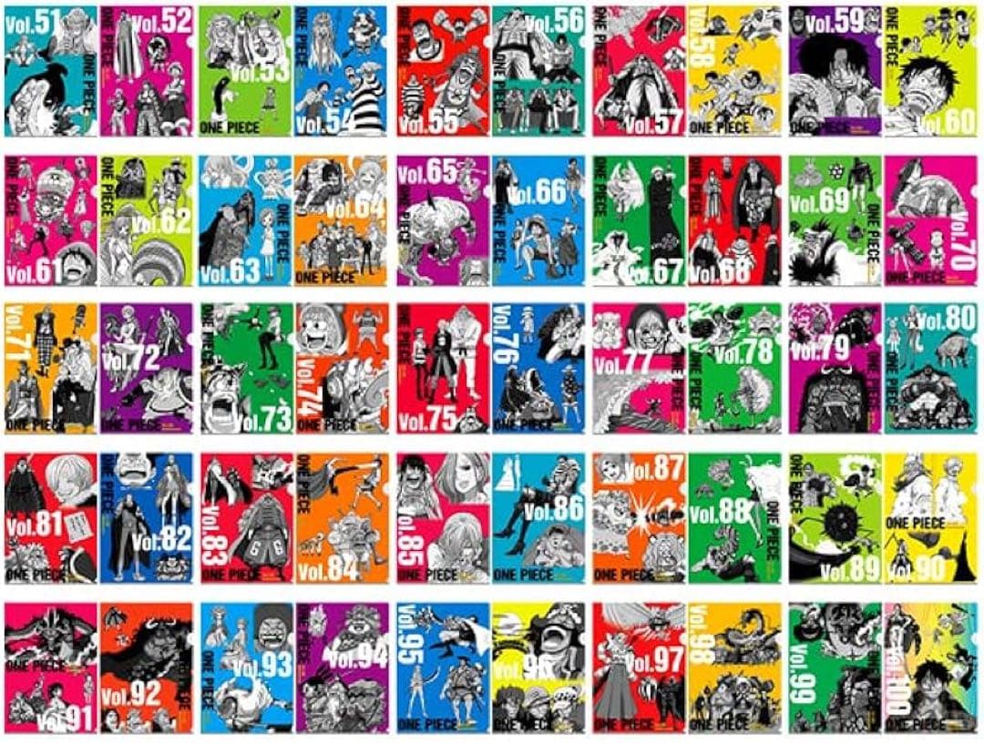 最終値下げ‼️ONE PIECE一番くじ　ヒストリークリアファイル　全50種コンプ
