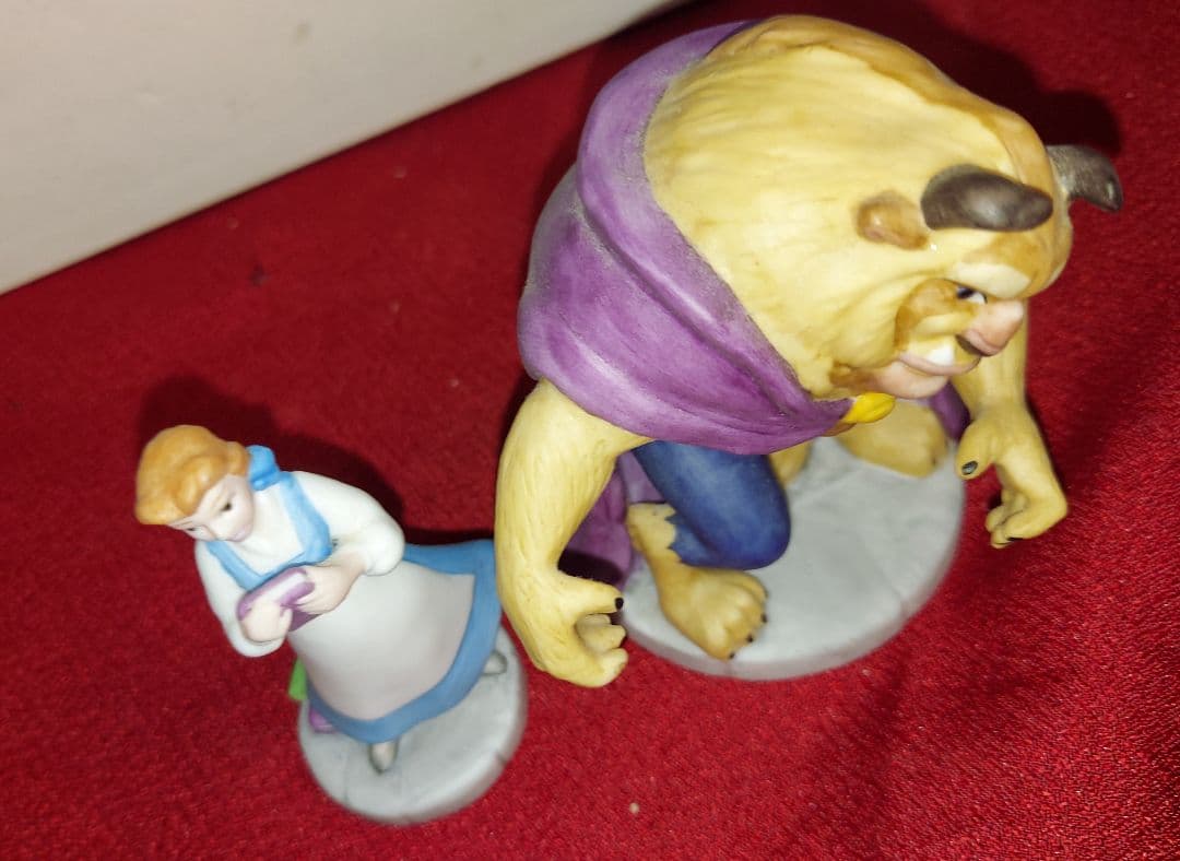 美女と野獣 箱庭 フィギュアセット 加藤工芸 Disney  ディズニー