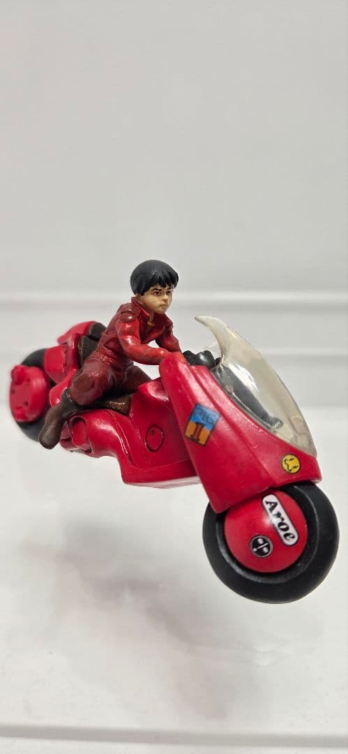 海洋堂 K&M AKIRA アキラ 金田 バイク フィギュア２体セット　初版