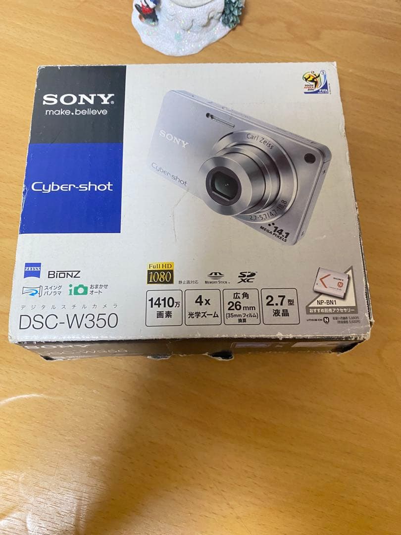 デジタルカメラ SONY Cyber-shot DSC-W350 Silver