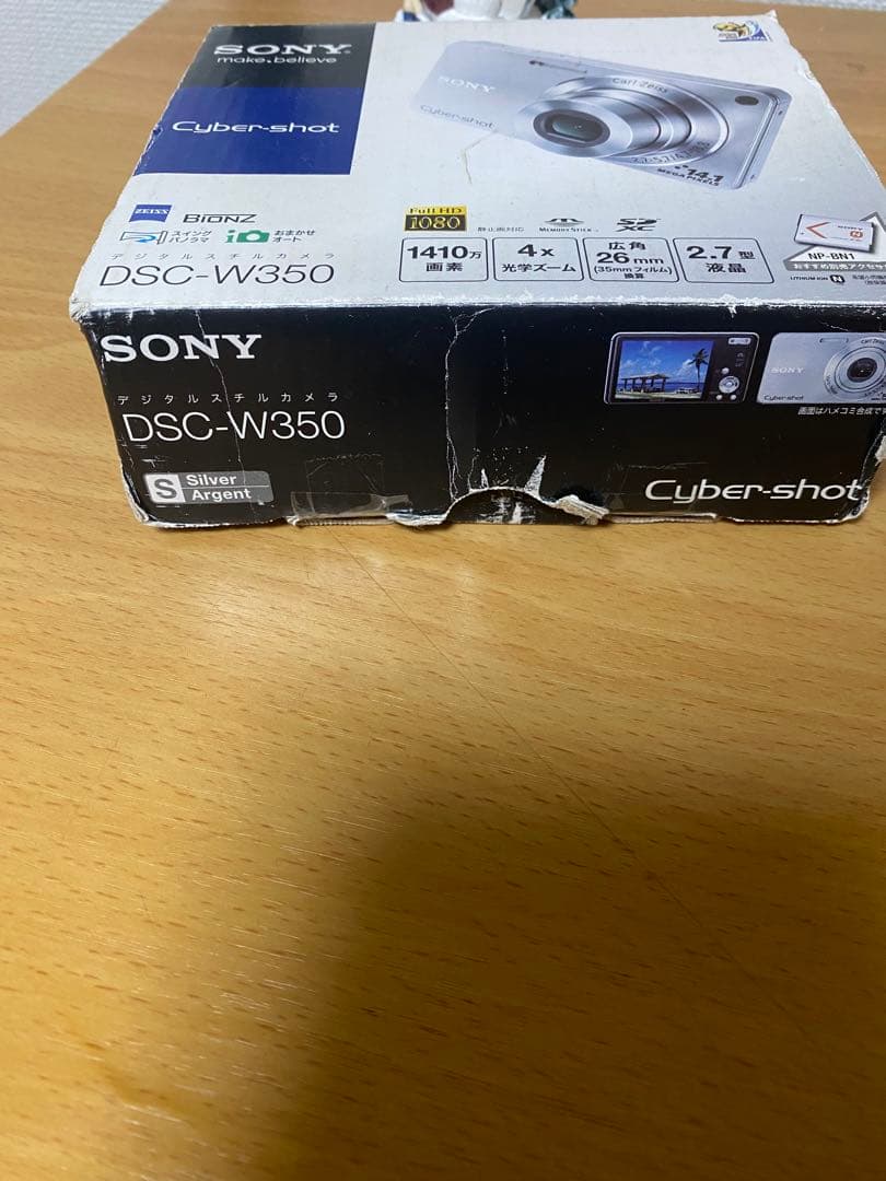 デジタルカメラ SONY Cyber-shot DSC-W350 Silver