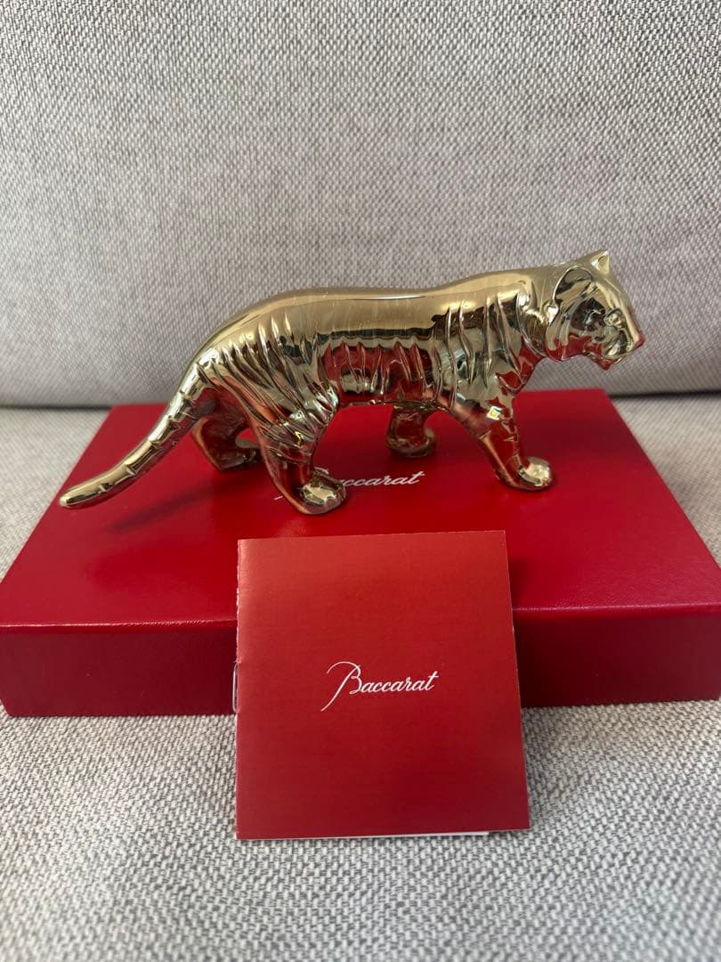 Baccarat トラの置物