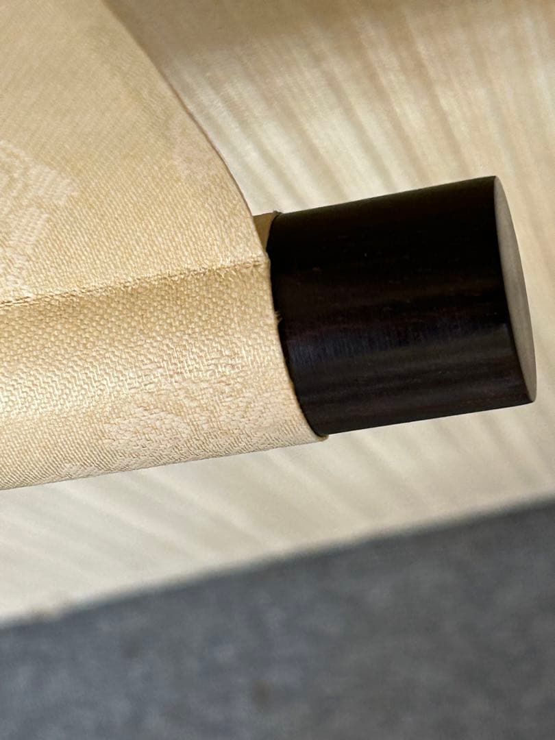 「富士山水」　掛け軸 掛軸 共箱あり