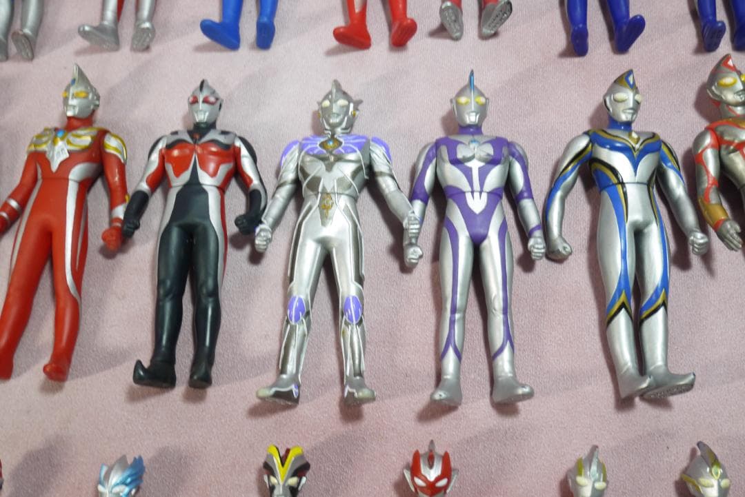 ウルトラヒーローシリーズ800サイズ　500サイズ　ソフビ　56体