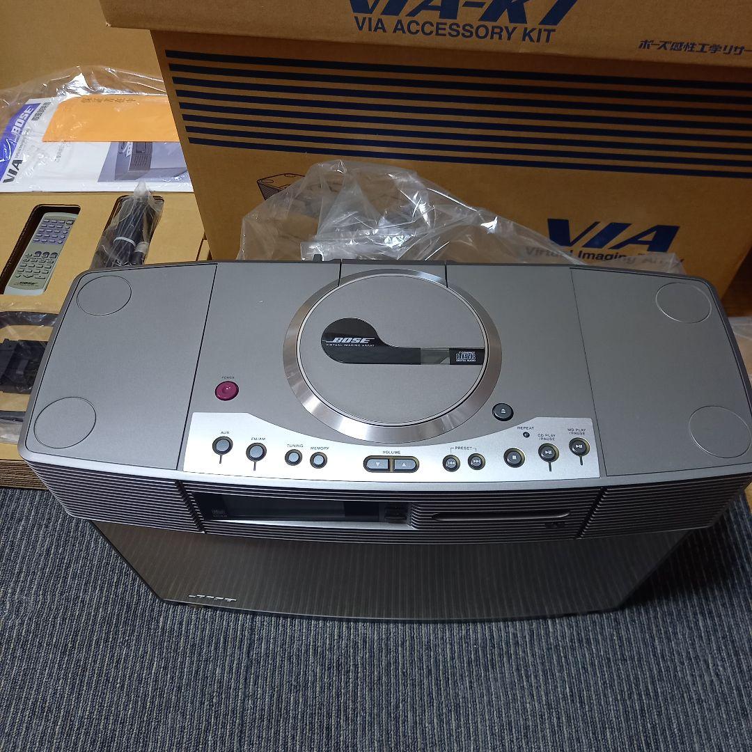 BOSE VIA 美品 使用頻度最小品です(一部難)。ラジカセ