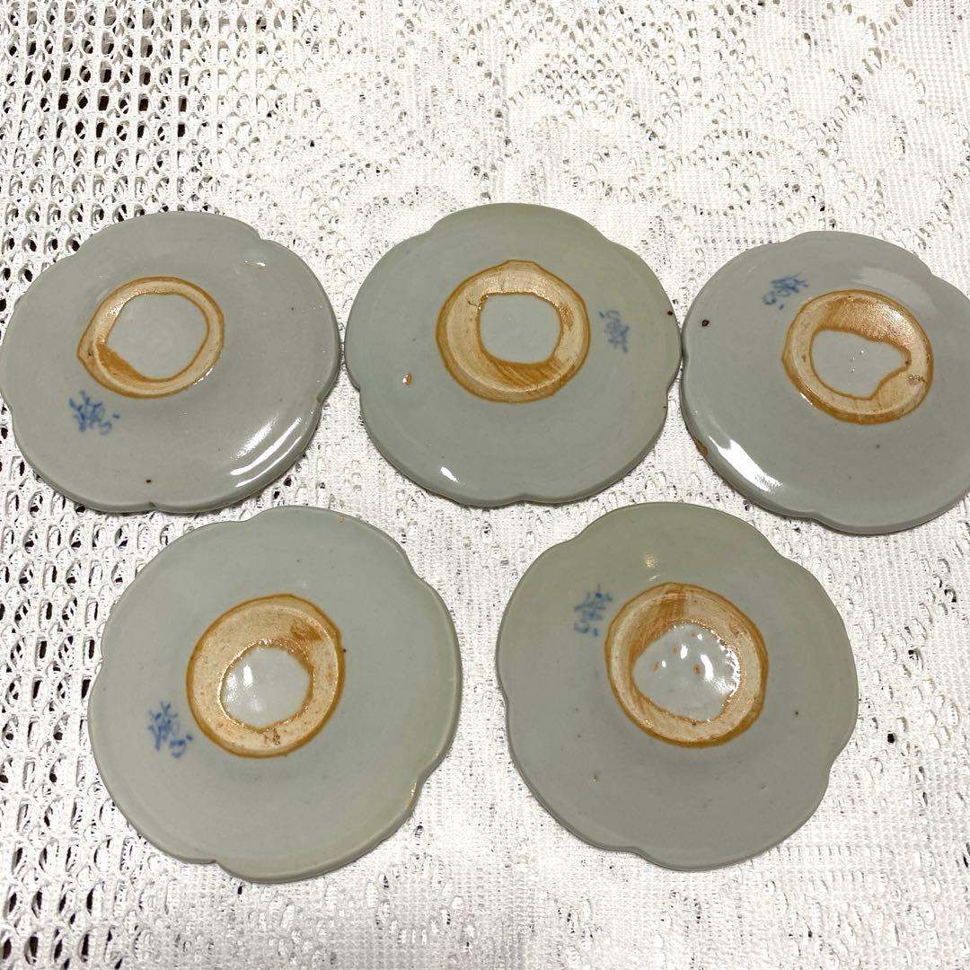 柴山勝　作品　プレート５枚セット　陶芸家　北海道　未使用品