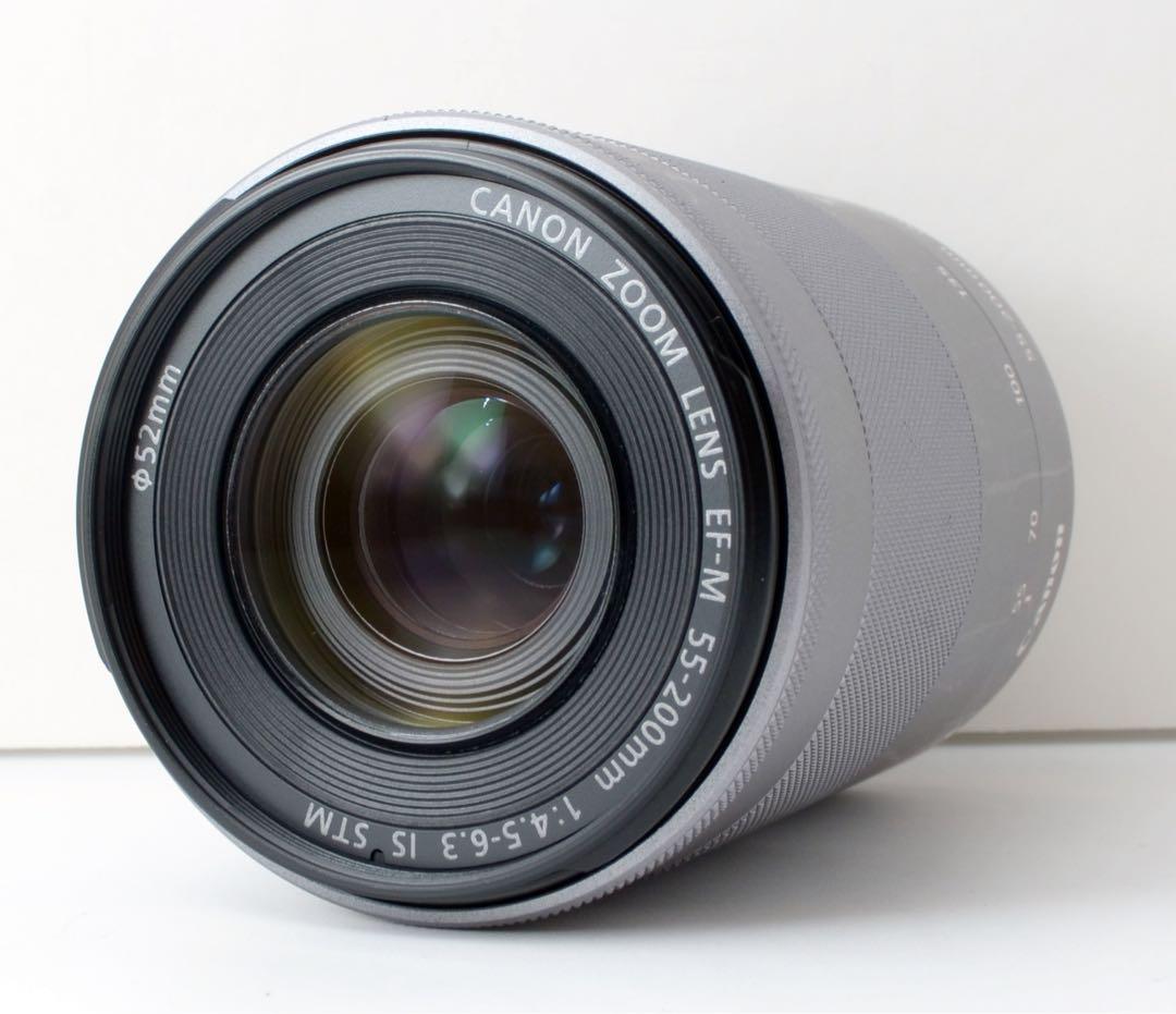 ★Canon EF-M 55-200mm IS STM★高速AF●手ぶれ補正