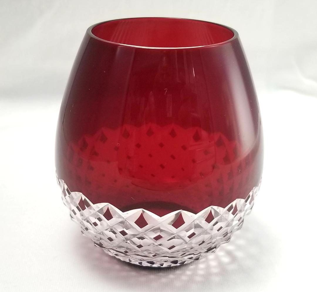 【新品未使用】「karai 江戸切子 グラス 花蕾」美しき江戸切子の逸品