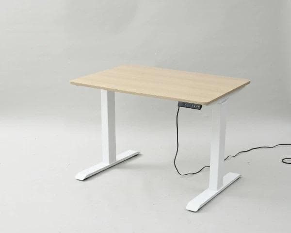 電動式昇降デスク ウッドナチュラルELD-FS(MWH)/T1000(WN)