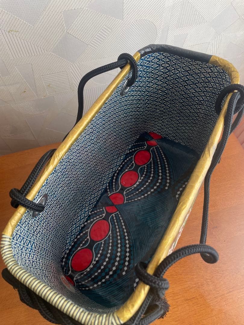 【sold out】一閑張りバッグ　風神雷神