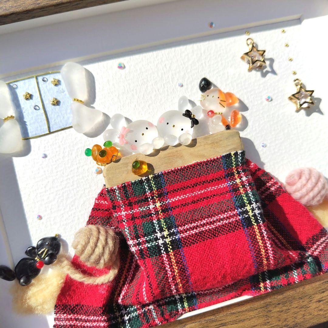 SORA様 シーグラスアート『 ぬくもり‧⁺ ⊹˚.』