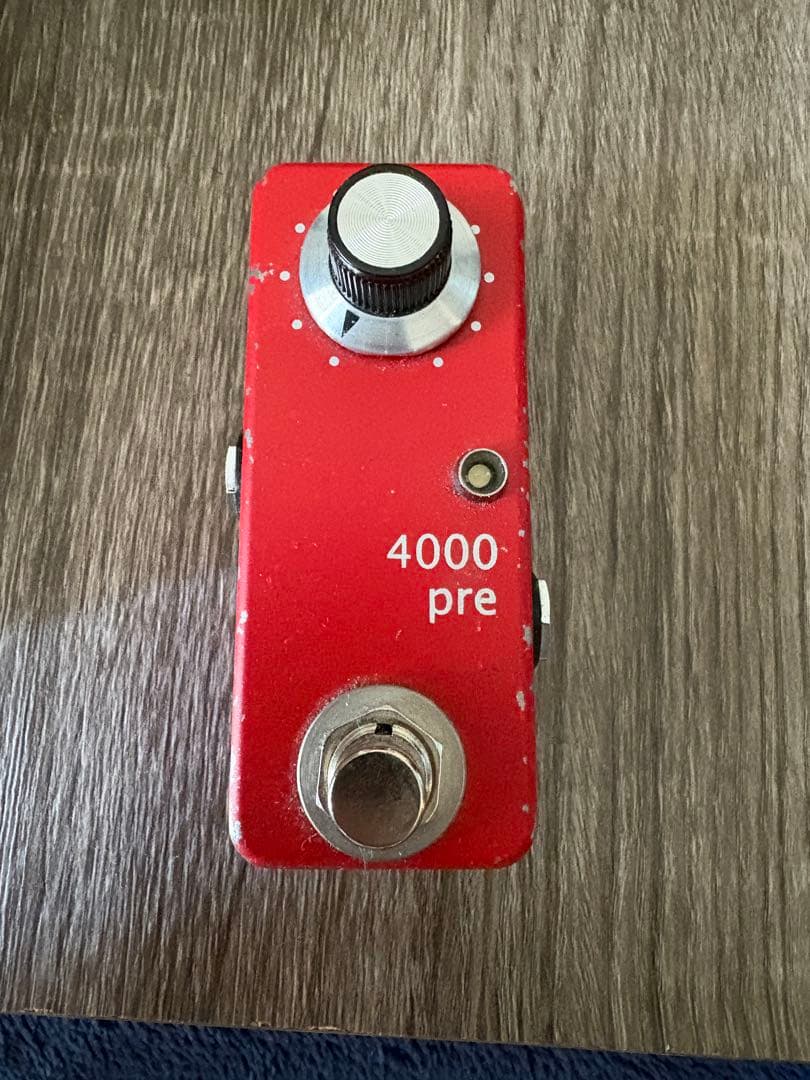 Zahnrad 4000 pre プリアンプ　ブースター