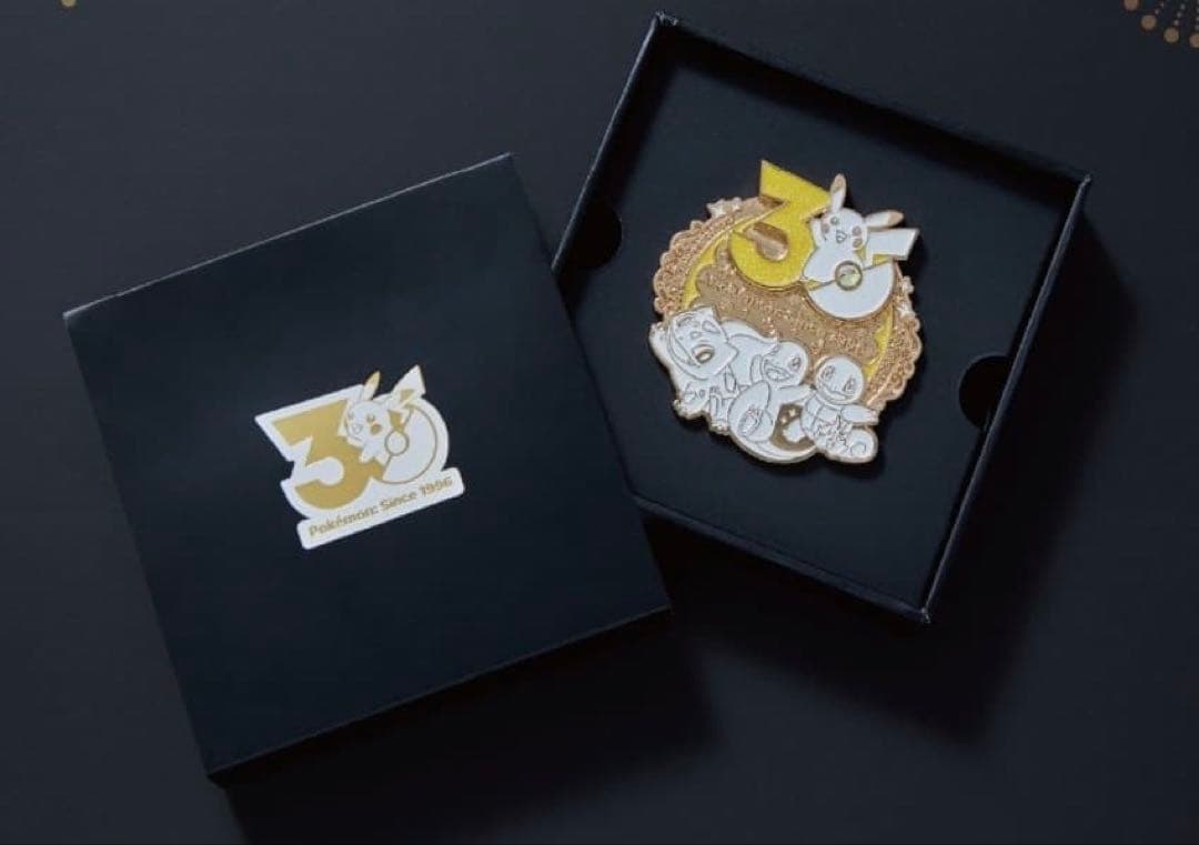 ポケモン 30周年記念ピンバッジ　韓国限定