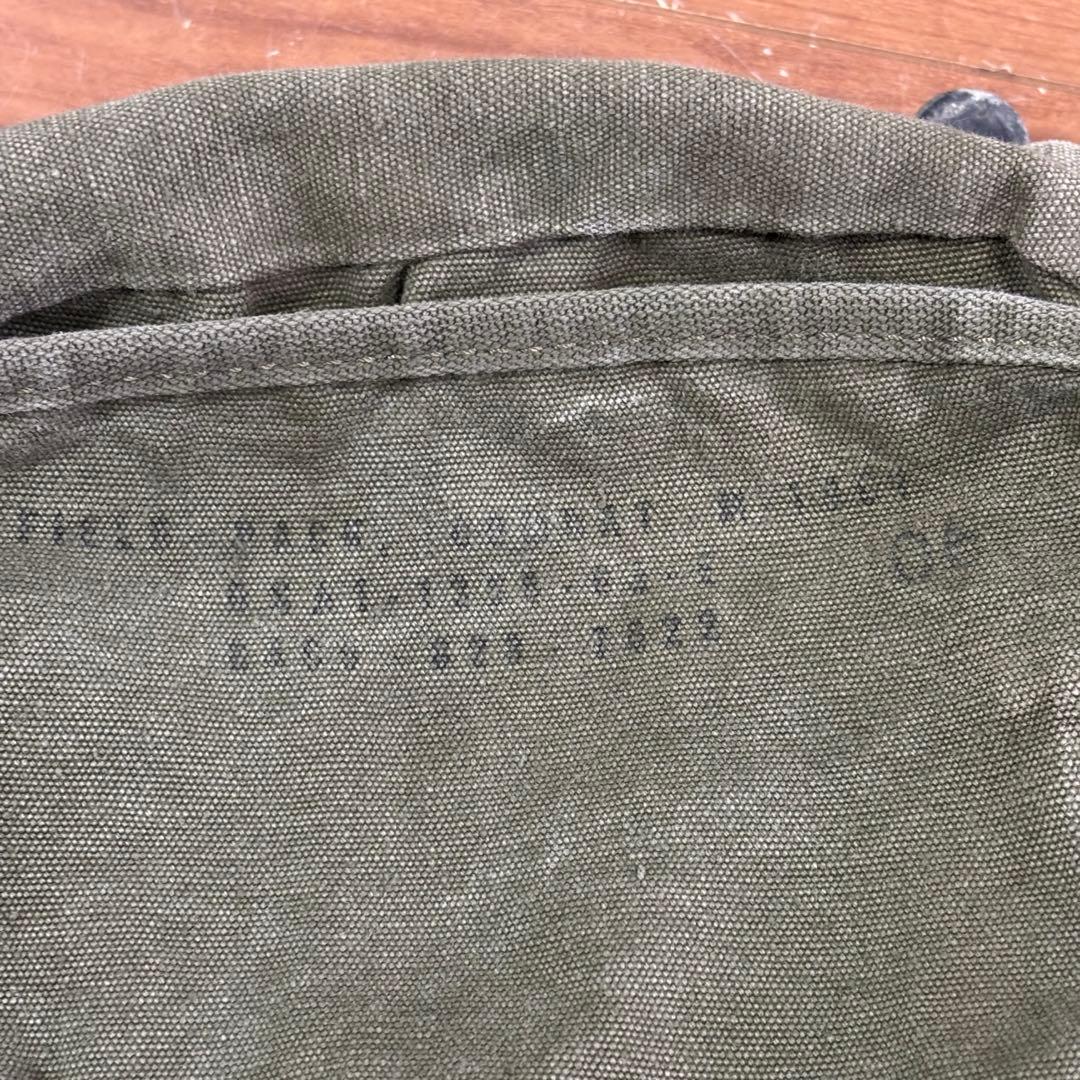 60s 米軍　実物　M1961 M61 フィールドパック　コットン　①