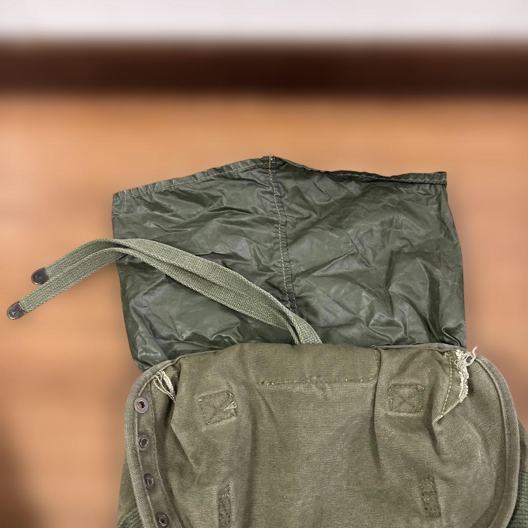 60s 米軍　実物　M1961 M61 フィールドパック　コットン　①