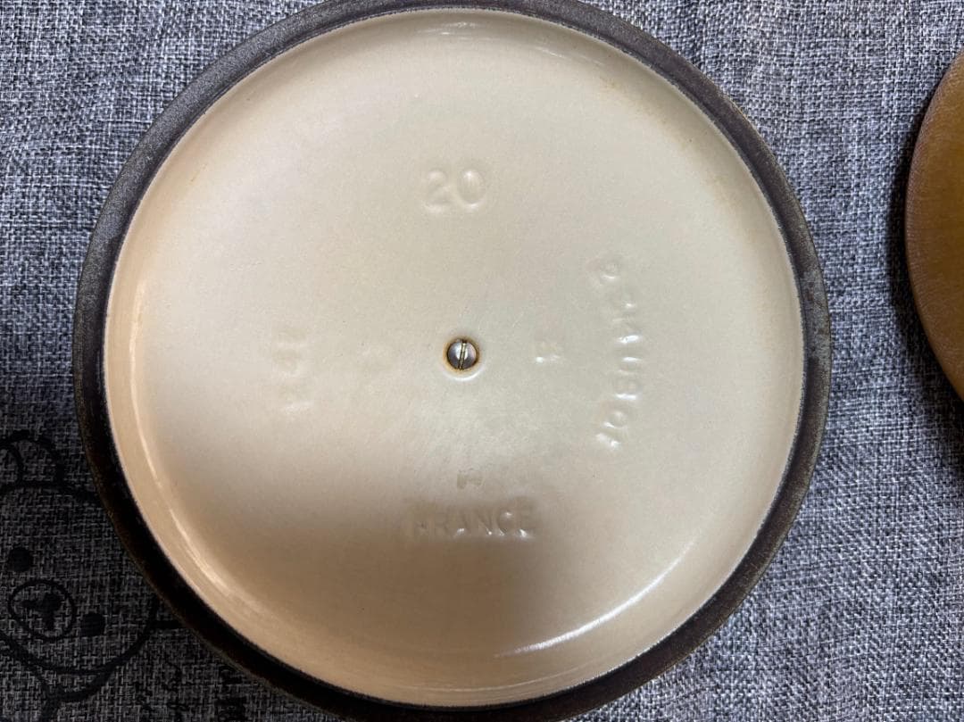 ル・クルーゼ 3種 中古品　内寸24㎝　22㎝　20㎝