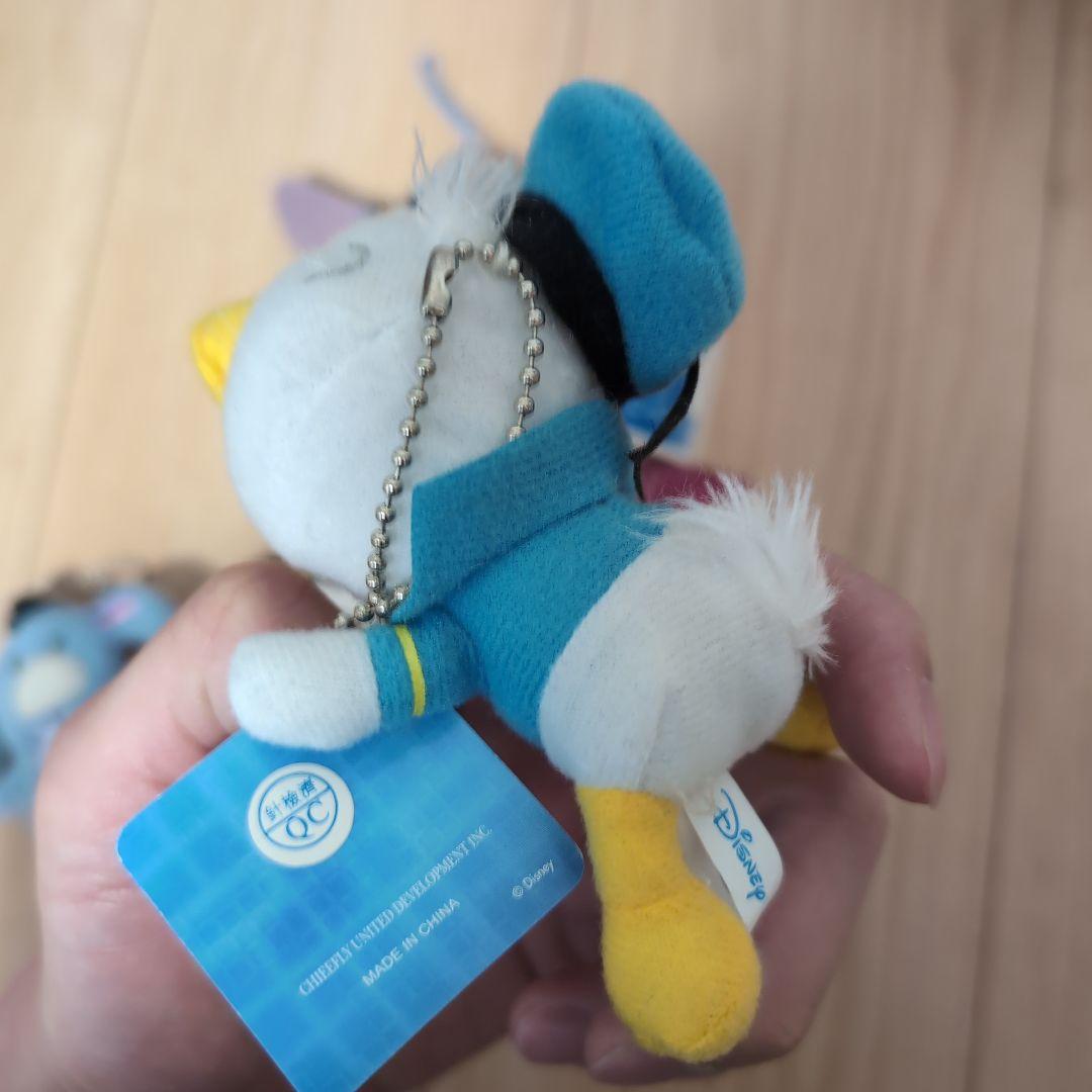 ミッキー・グーフィー・ドナルドダック、スティッチ、イーヨー5体 ストラップ