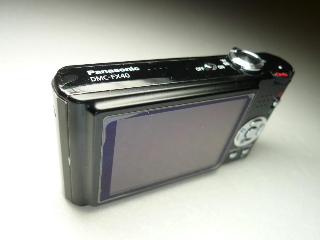 LUMIX★DMC-FX40⭕️箱入完品⭕️安心実働品★ブラック